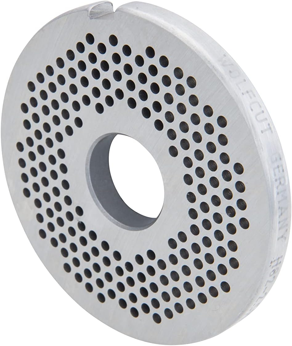 Wolfcut Lochscheiben INOX kompatibel mit Fleischwolf Kolbe LW 82 (2,5 mm), 2,5 mm