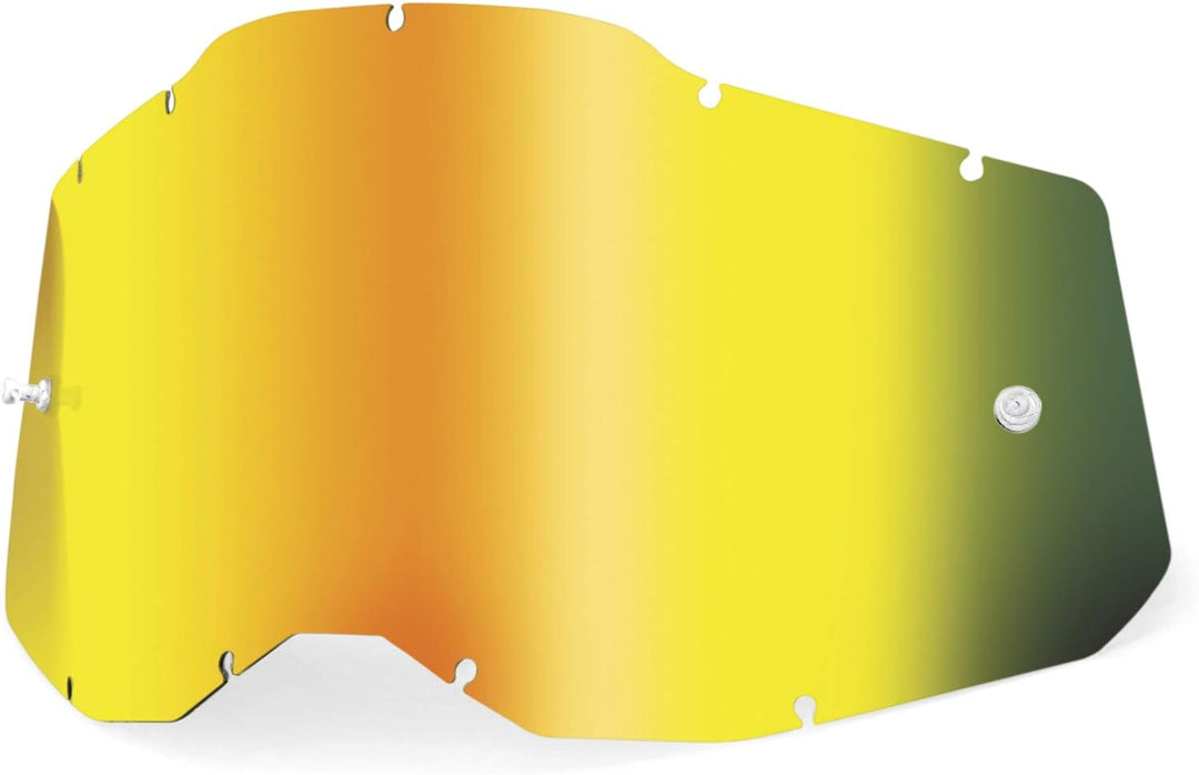100% Unisex-Adult Racecraft/Accuri/Strata Replacement Sunglass Lenses Mirror Gold, Mirror Gold
