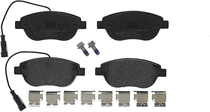 Brembo P23137 Vordere Bremsbeläge, Anzahl 4