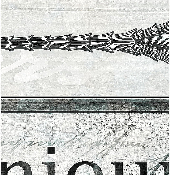 Runa Art Bild Esszimmer Küchenbilder Küche Holz 5 Teilig Vintage Besteck Türkis Wandbilder auf Vlies