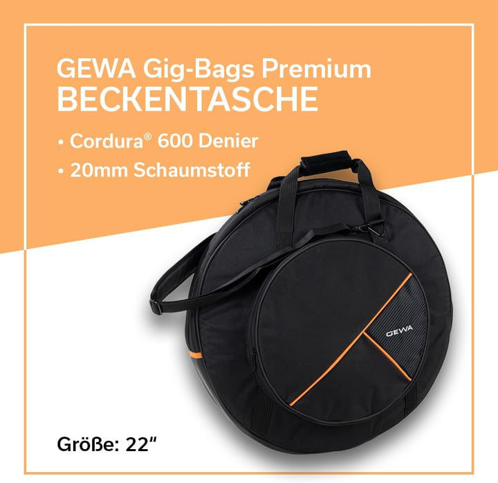 GEWA Premium Cymbal Bag 22in 22", 22"