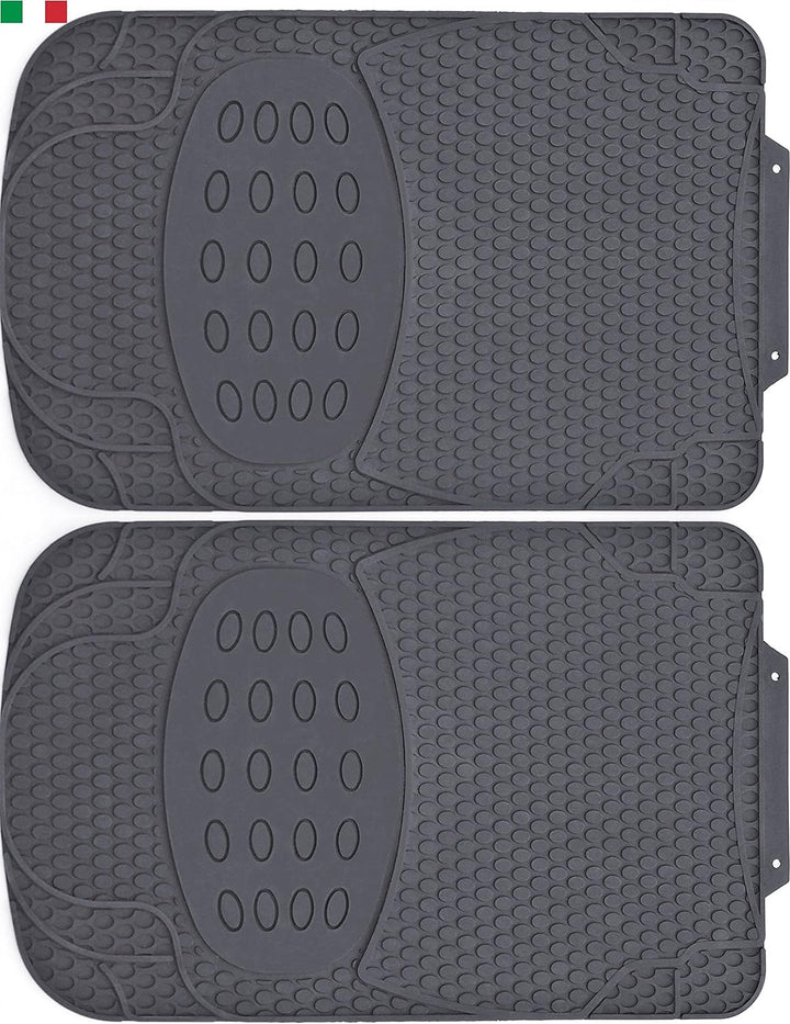 CENNI 27853 Permanentes Teppich Auto Gummi geruchslos, Universal, 4-teilig Made in Italy