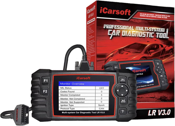iCarsoft LR V3.0 – Koffer für Diagnose Auto Pro kompatibel für Land-Rover und Jaguar – Professionell