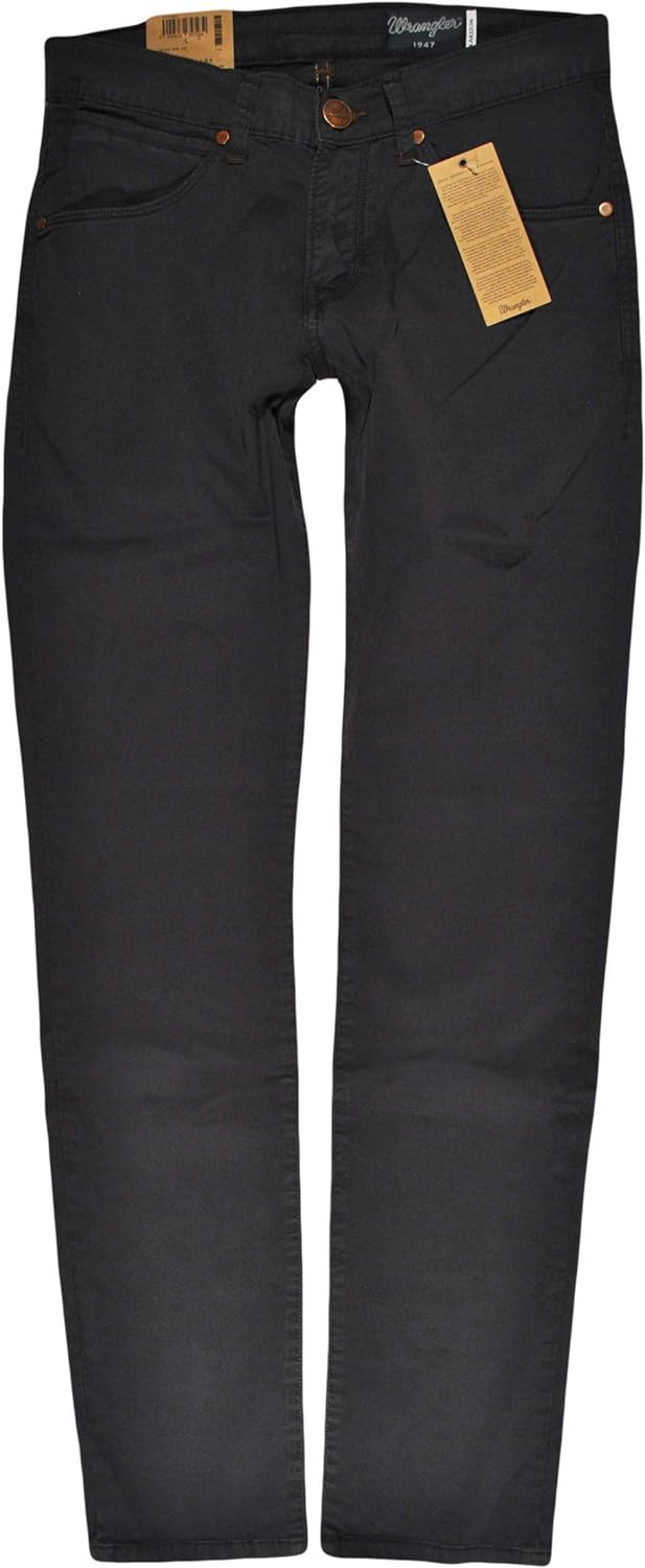 Wrangler Herren Jeans Larston Slim Tapered,Blau (Navy),34W / 34L