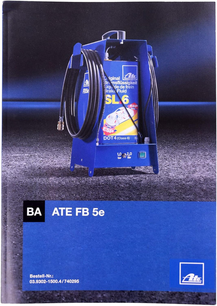 ATE 03.9302-1500.4 Füll-/Entlüftungsgerät, Bremshydraulik