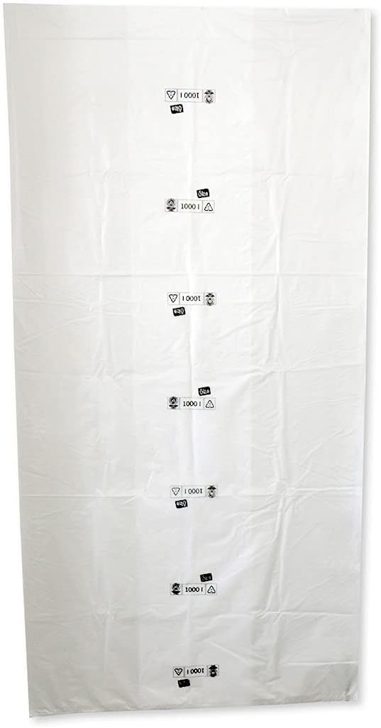 Müllsack/Abfallsack Triline Öko: 1000l, transparent – ✓reissfest ✓belastbar ✓100% recyclingfähig, 50