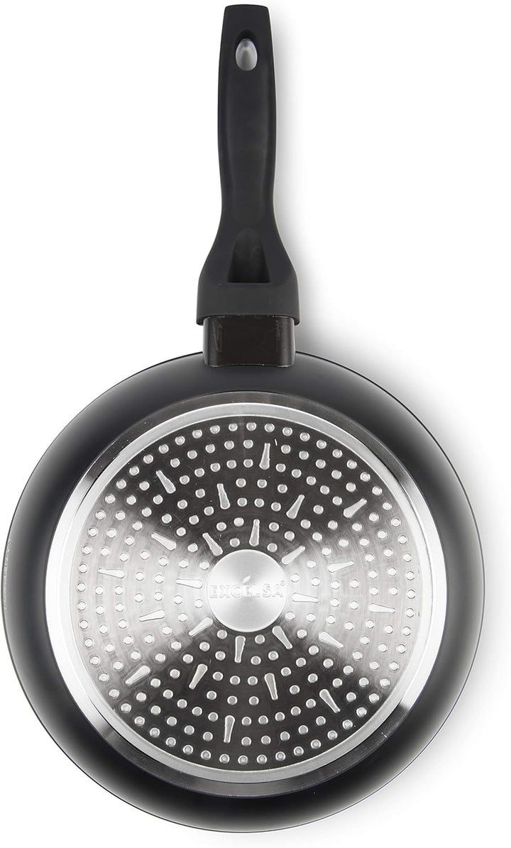 Excelsa Ecoenergy Crêpespfanne, Schwarz