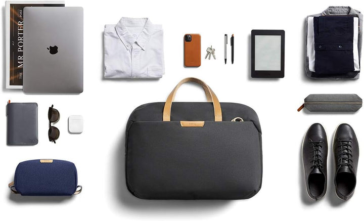 Bellroy Flight Bag (16” Laptop, Clamshell-Design, versteckbare Rucksackgurte, durchdachte Innenfäche