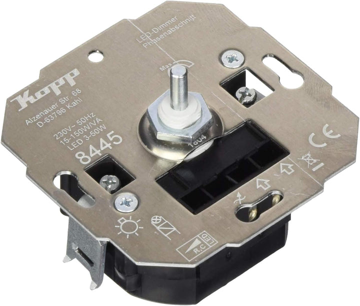 Kopp 844500180 LED-Dimmer Druck-Wechsel 3-50 W
