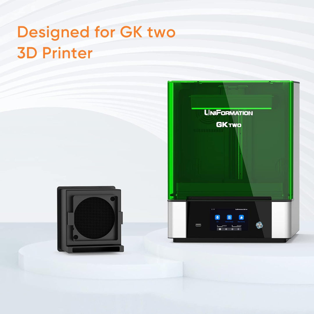 UniFormation 6 Packungen Luftreiniger für GKTWO 3D-Harzdrucker mit 80% Absorptionsrate