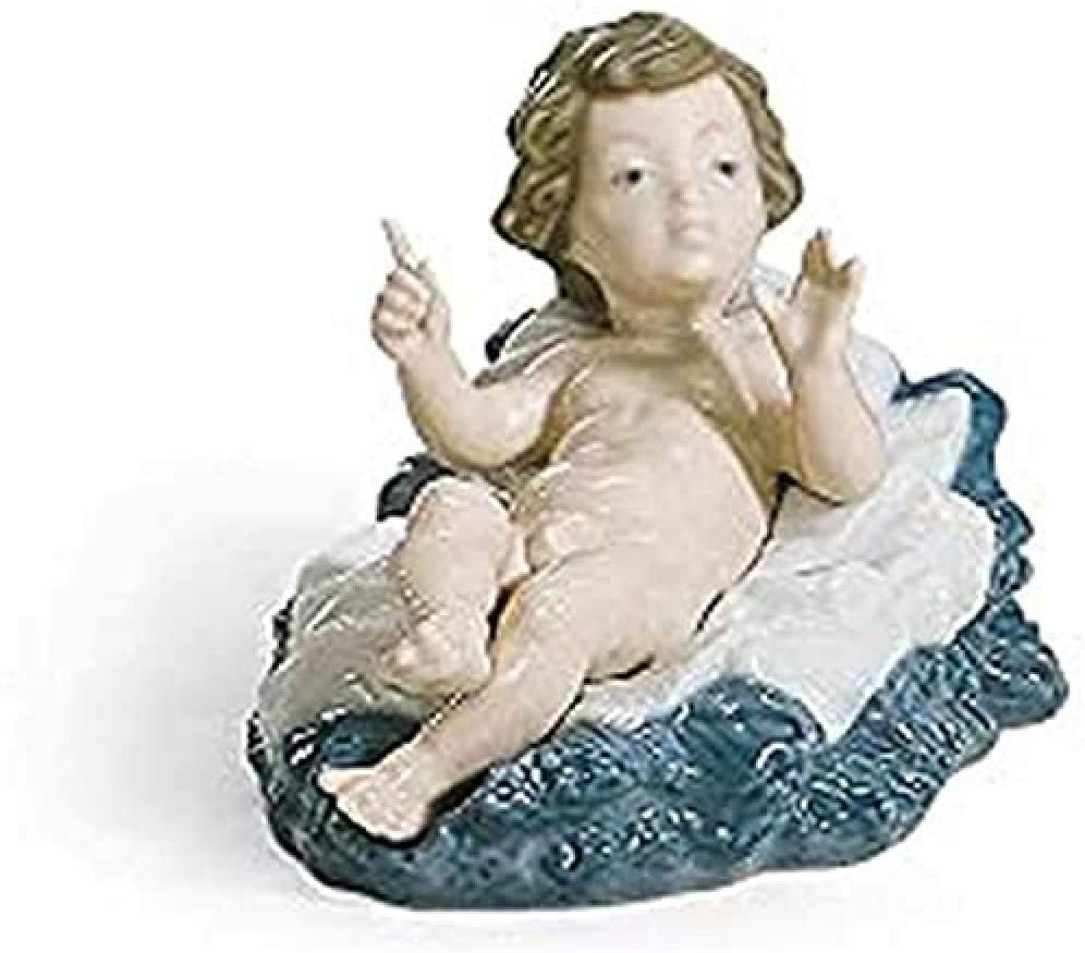 LLADRÓ Krippenfigur Christkind. Jesuskind. Porzellan.