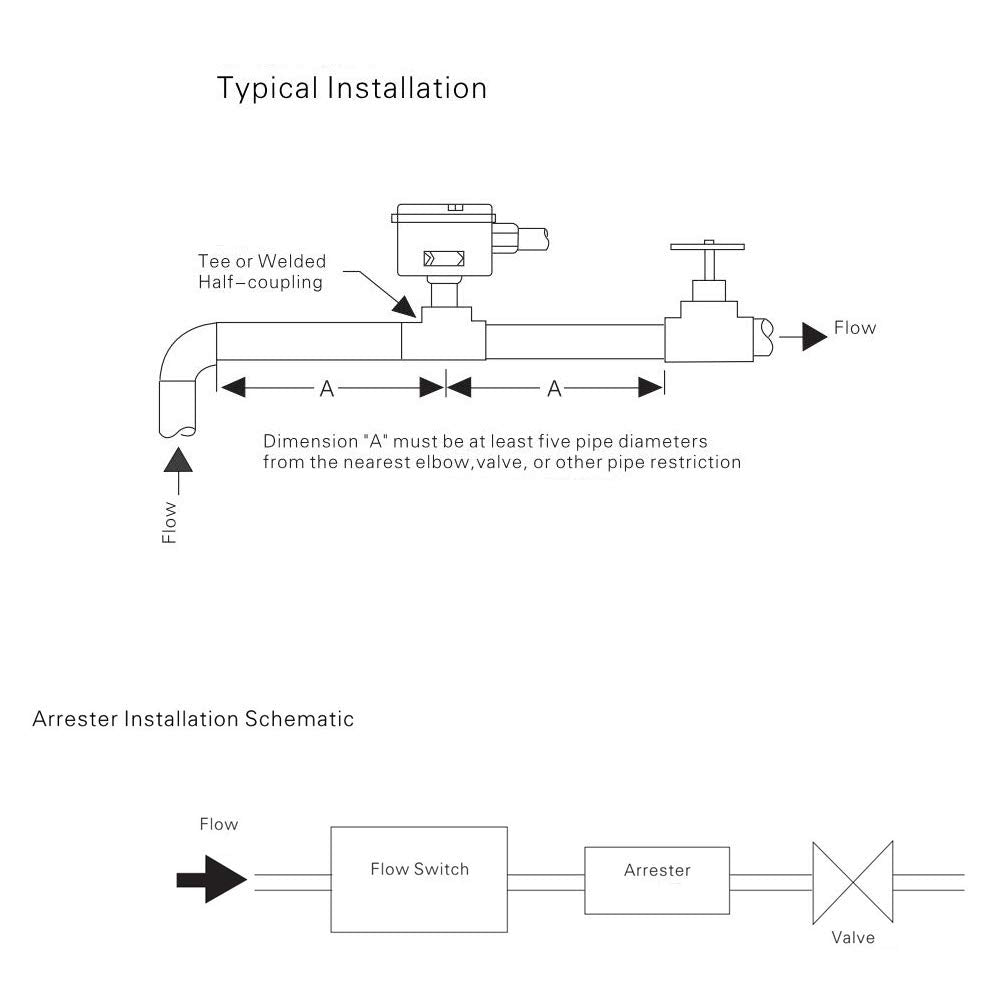 Wasserpaddel Durchflussschalter 1/2 Wasser/Durchflusssensor Edelstahl Flüssigkeitsdurchfluss-Schalte