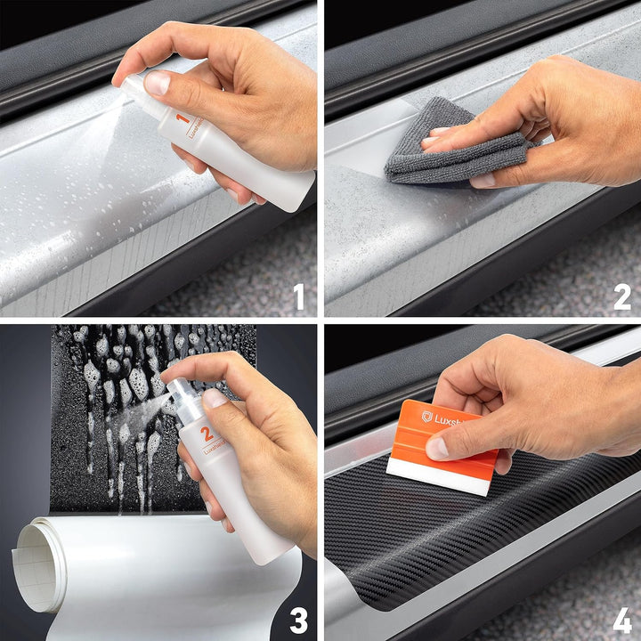 Luxshield Auto Einstiegsleisten Schutz für Hyundai i20 Schrägheck 2 (II) GB I 2014-2020 - Schutzfoli