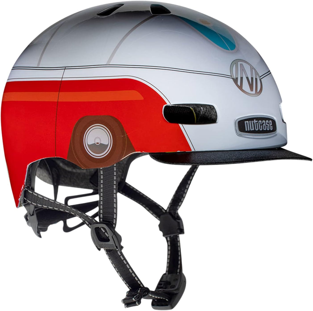 Nutcase Little Nutty MIPS Fahrradhelm 'Surfs up' Gloss, S