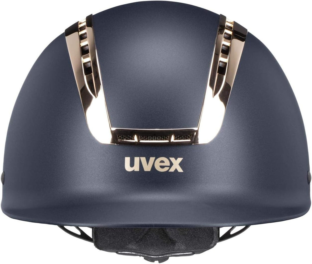 Uvex Reithelm suxxeed Chrome Navy mat-Coral navy mat-coral 55-56 cm, navy mat-coral 55-56 cm