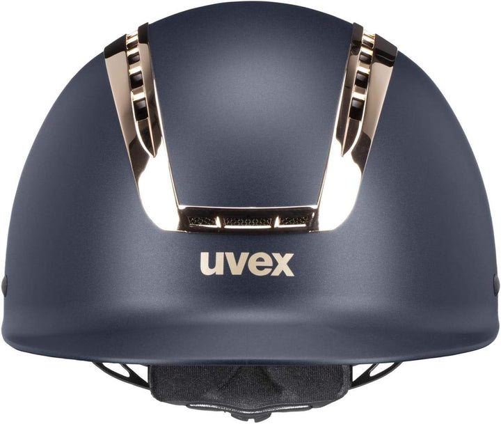 Uvex Reithelm suxxeed Chrome Navy mat-Coral navy mat-coral 55-56 cm, navy mat-coral 55-56 cm
