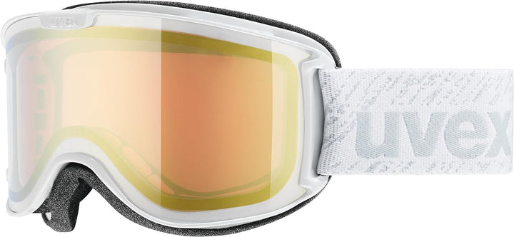 uvex skyper LM - Skibrille für Damen und Herren - verspiegelt - vergrössertes, beschlagfreies Sichtf