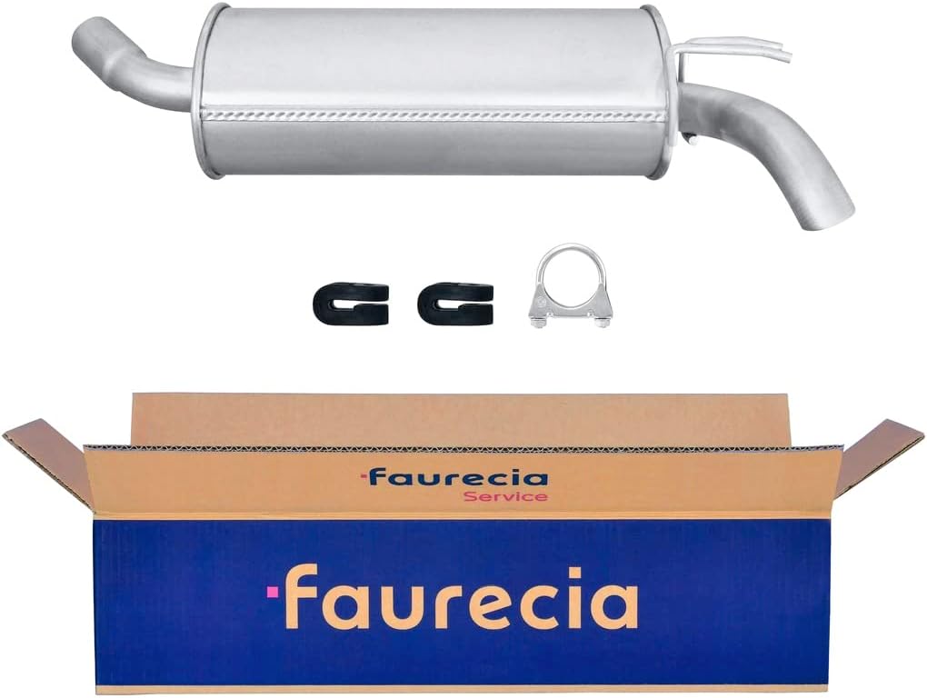 HELLA 8LD 366 034-471 Endschalldämpfer - Easy2Fit Kit - hinten - einteilig - Set mit Anbauteilen