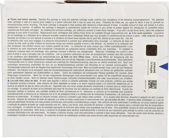 Lexmark 74C2SC0 Original Toner 1er Pack