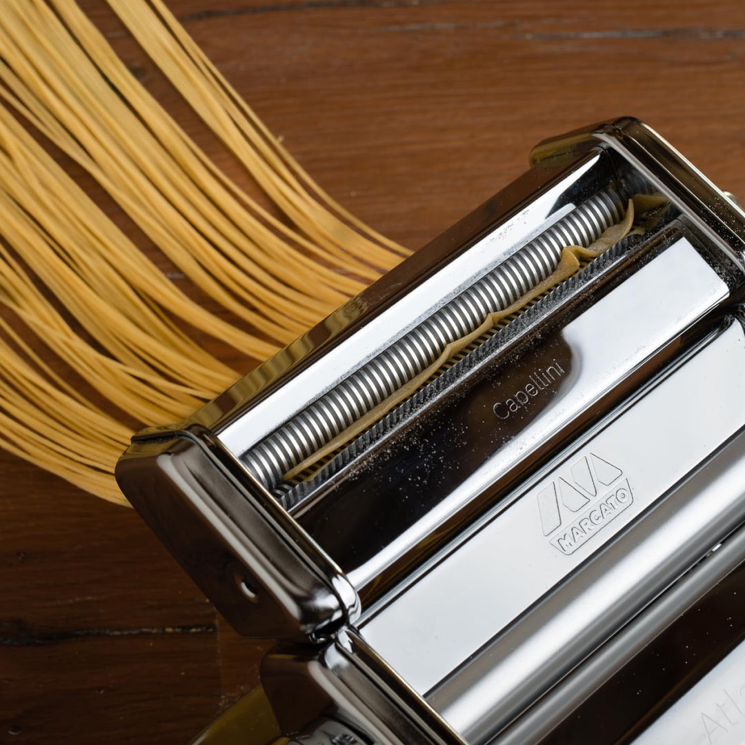 Marcato Zubehörteil für Atlas 150, Stahl, Silber, Capellini-23x20x16cm, Capellini