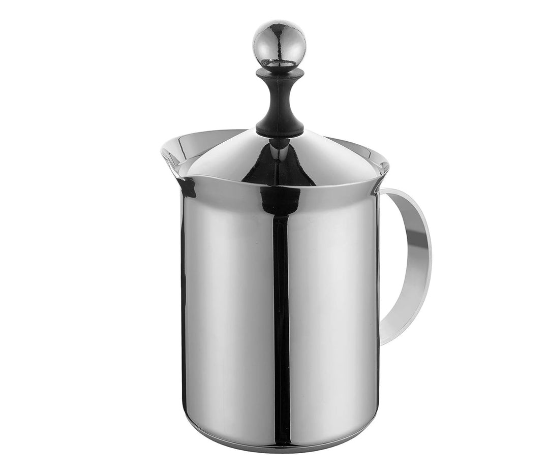 cilio Cappuccino Creamer CLASSIC für 6 Tassen | Ø 10 cm, Höhe 20,5 cm | 800 ml | Edelstahl poliert |