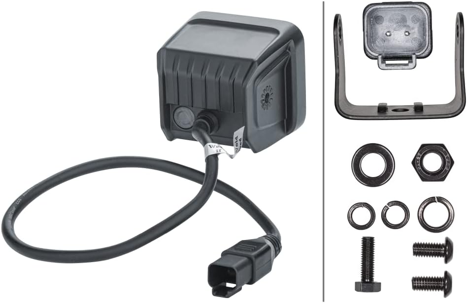 HELLA LED Scheinwerfer Black Magic Cube 2.7'' - 12/24V - 1400lm quadratisch Zusatzscheinwerfer - Anb