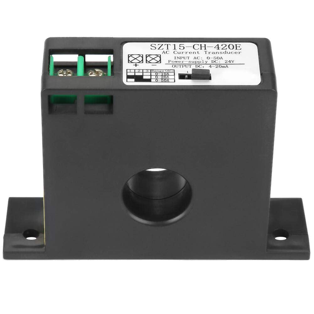 4-20mA Strommessumformer Ausgang Analoges Stromsignal Isolierter Hallsensor 0-50A Wechselstromwandle