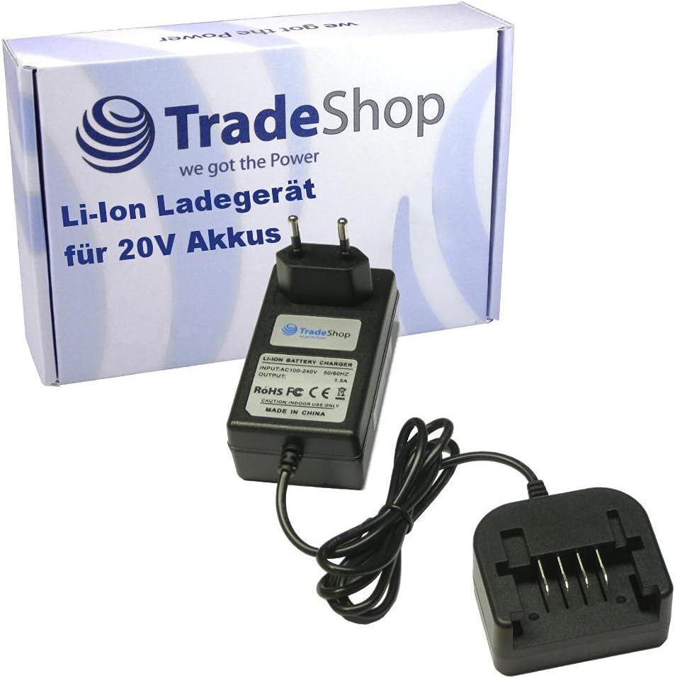 Li-Ion Akku Ladegerät Ersatz für Worx Landroid L1500 WR153E L2000 WR155E M WR141E M WR142E M WR143E
