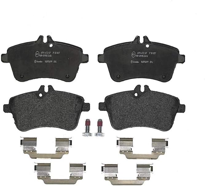 Brembo P 50 057 Bremsbelagsatz, Scheibenbremse - (4-teilig)