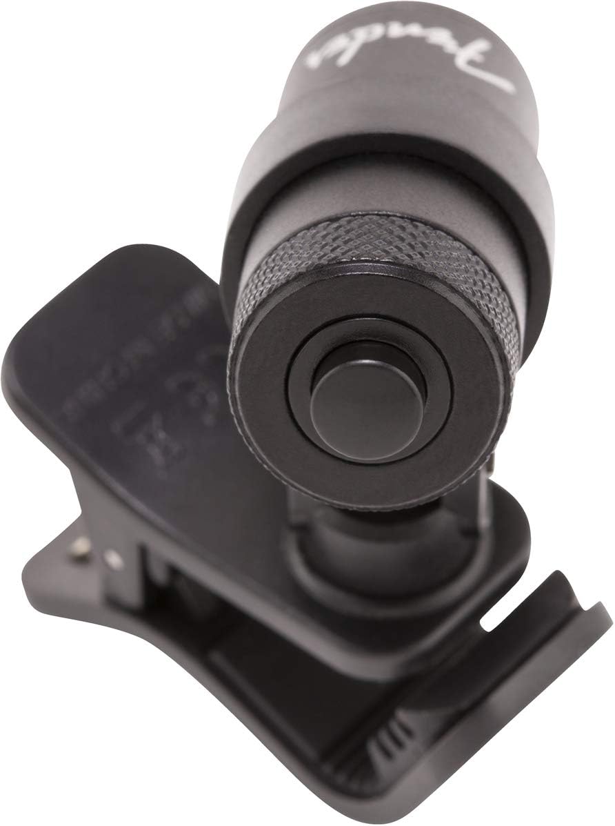 Fender© Bullet Tuner, black & Dragon Guitar Capo – Handlich & geeignet für jeden Spieler – Schwarz B