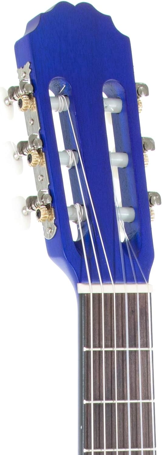 GEWA Konzertgitarre BASIC 3/4 transparent blau - PS510145 - ***NEU***, 3/4 transparent blau