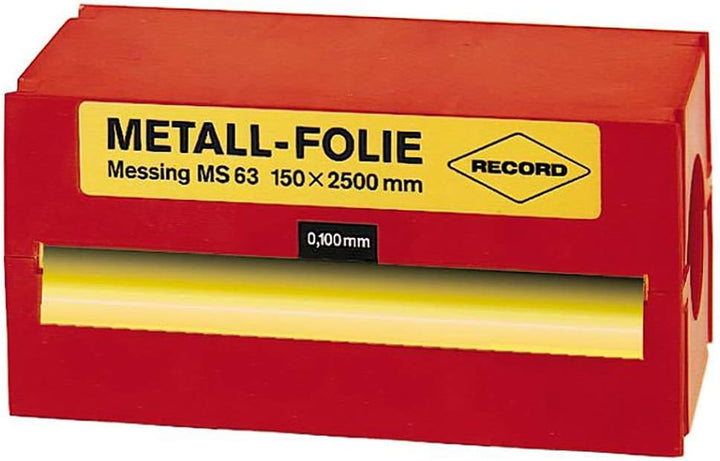 Record Metallfolie Stahl rostfrei 150x2500x0,500mm