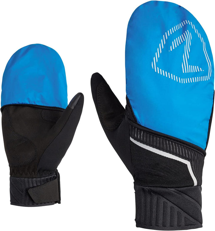 Ziener Herren Ulic Langlauf/Nordic/Crosscountry-Handschuhe | Touch, Überzieh-Fäustling 9.5 black.per