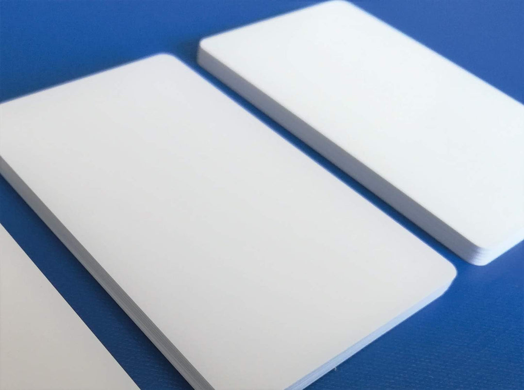Kartenstudio Premium Plastikkarten/PVC Karten Weiss, 1-5000 Stück, Rohlinge, blanko, Kartendrucker,