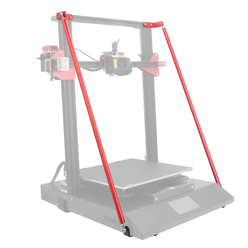 Befenybay Upgrade Stützstangen-Set für Creality 3D-Drucker CR-10S PRO und CR-10S PRO V2 (616 mm) 616