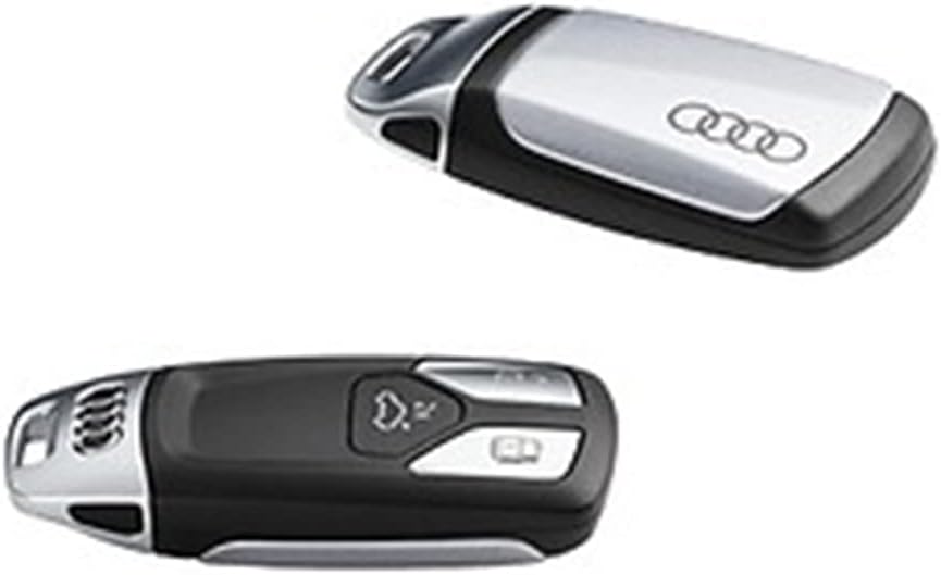 Audi 8W0071208Z7G Schlüsselblende Cover, mit Ringe Logo, nur für Schlüssel 4M0959754 8W0959754 8S095