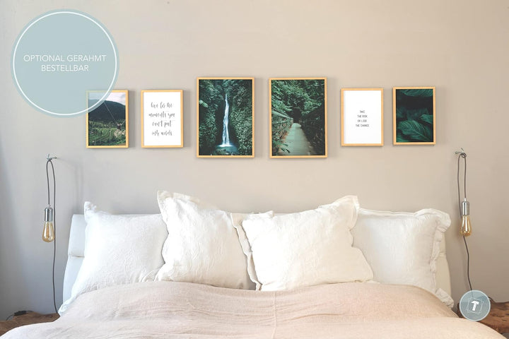 Papierschmiede® Mood Poster Set Wild Adventure, Bilder Wohnzimmer Deko Schlafzimmer, 2x DIN A3 (ca.
