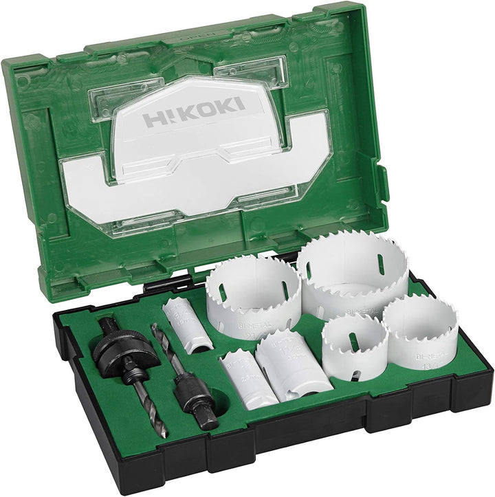 Hitachi Lochsäge-Set 40030032 11 teilig (Box III), 10 W, 240 V
