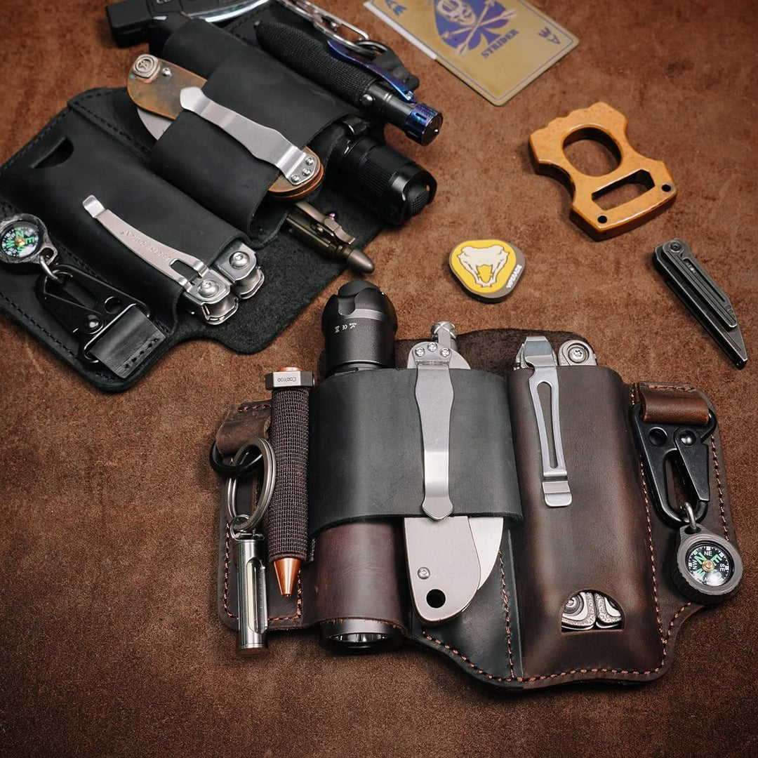 VIPERADE ST1 Multitool Scheide Lederscheide,EDC Taschen Organizer für Herren für Leatherman Multitoo