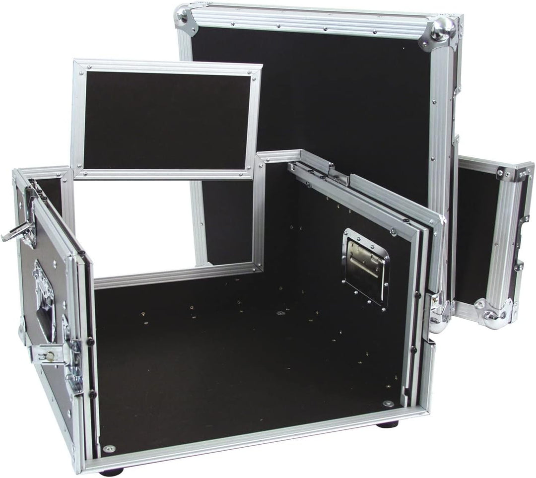 ROADINGER Spezial-Kombi-Case Profi, 4HE | Flightcase für 483-mm-Geräte (19")