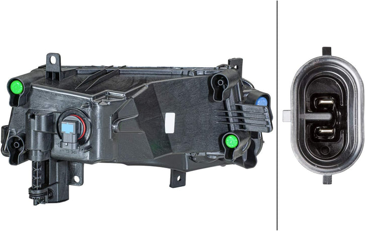 HELLA 1NG 354 843-071 Halogen-Nebelscheinwerfer- ECE - links