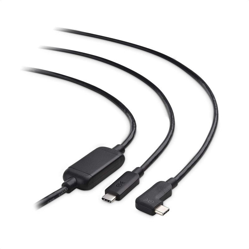 Cable Matters aktives USB C Kabel 7,5 m für VR Brille Oculus Quest 2 in Schwarz - Ersatz für Oculus