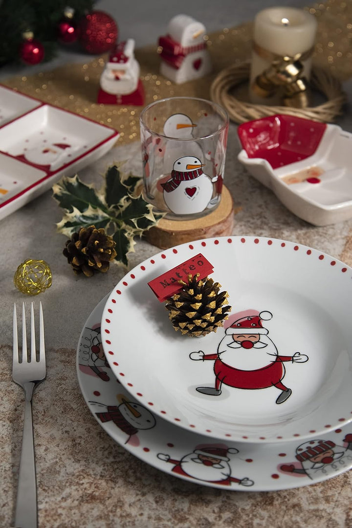 Excelsa Snowman 65991 Tellerservice 18 Stück