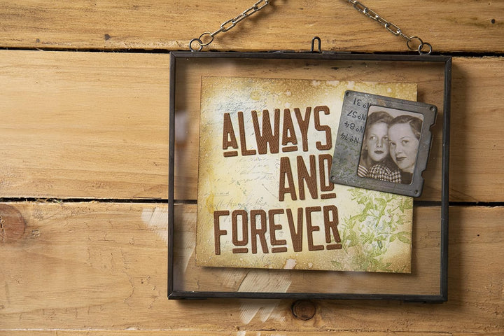 Thinlits Stanzformset 73PK Alphanumerische Theorie von Tim Holtz, Theorie