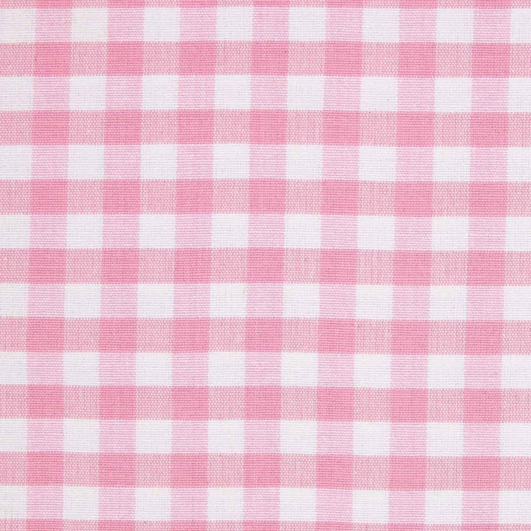 HOMESCAPES handgewobener Vorhang Ösenvorhang Dekoschal Gingham im 2er Set, 137 x 182 cm, 100% Reine