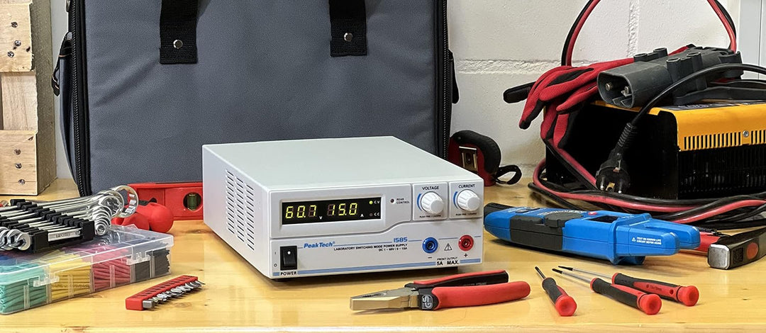 DC P 1585 Schaltnetzgerät ~ 1-60V / 0-15A ~ programmierbar mit USB-Schnittstelle