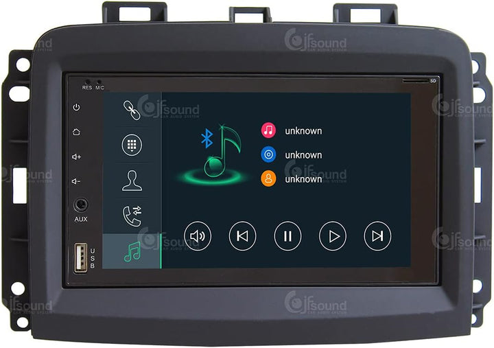 Costum fit Autoradio für FIAT 500L New Android GPS Bluetooth WiFi Dab USB Full HD Touchscreen Displa