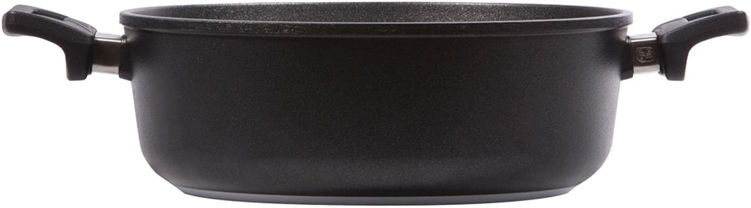 Eurolux XL Kasserolle Induktion Set & Deckel Ø32 cm - hohe runde Universal Bratenkasserolle 8 Liter