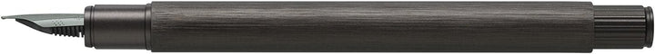 Faber-Castell 146252 - Füller Neo Slim Aluminium, Federbreite EF, gunmetal Federbreite EF gunmetal,