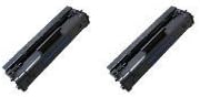 2X Rebuilt Toner für Canon FX-3 für FAX-L200/L220/L240/L250 Schwarz